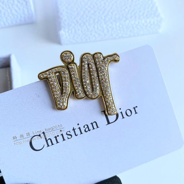 Dior飾品 迪奧經典熱銷款Dior字母胸針胸花  zgd1499